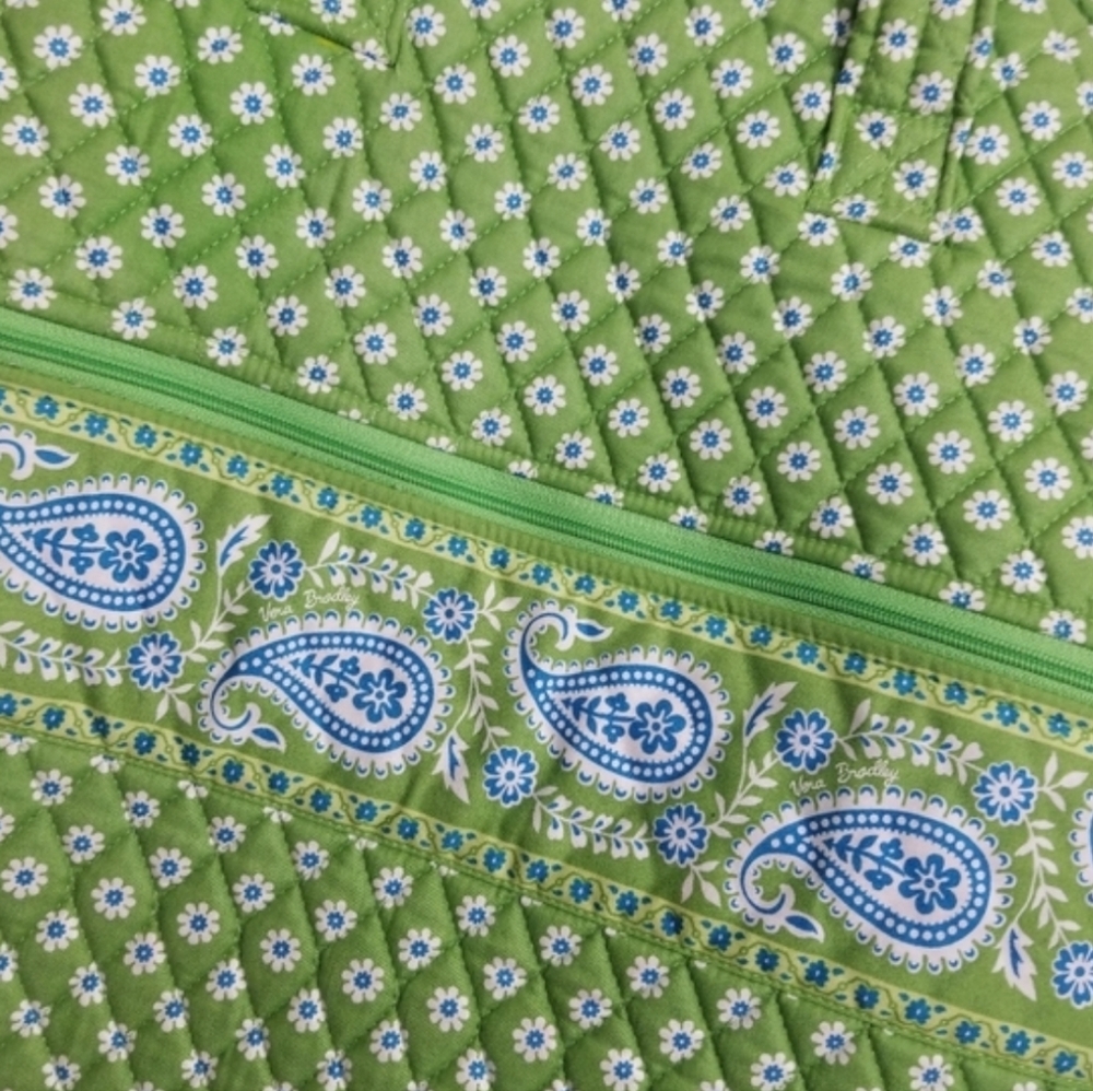 Vera Bradley Green Apple Garment Bag Retired 2004 - Picture 5 of 16